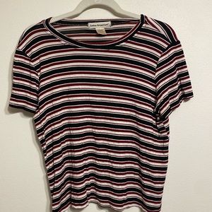 Striped casual T shirt